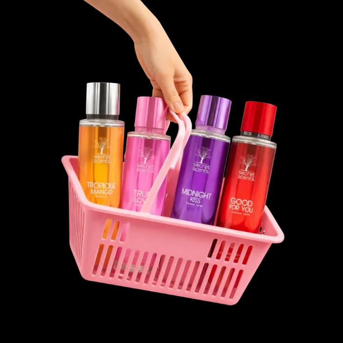 Canasta con body mist